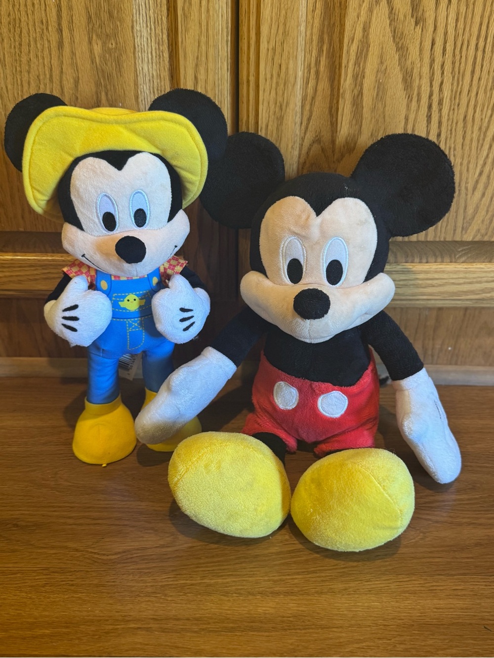 Mickey Mouse Plush Toy - Classic Black, Red & Yellow